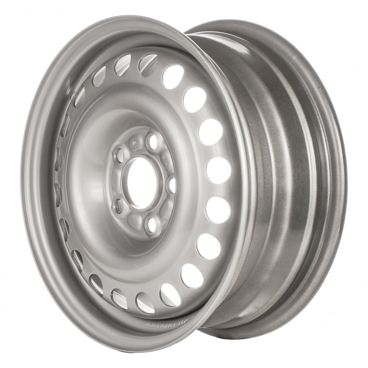 New Aftermarket  Painted Silver Steel Wheel 15 x 6 2T1Z1007A 20 Hole Style fits 2010-2013 Ford Transit Connect