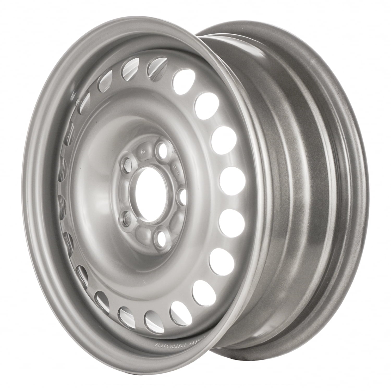 New Aftermarket  Painted Silver Steel Wheel 15 x 6 2T1Z1007A 20 Hole Style fits 2010-2013 Ford Transit Connect