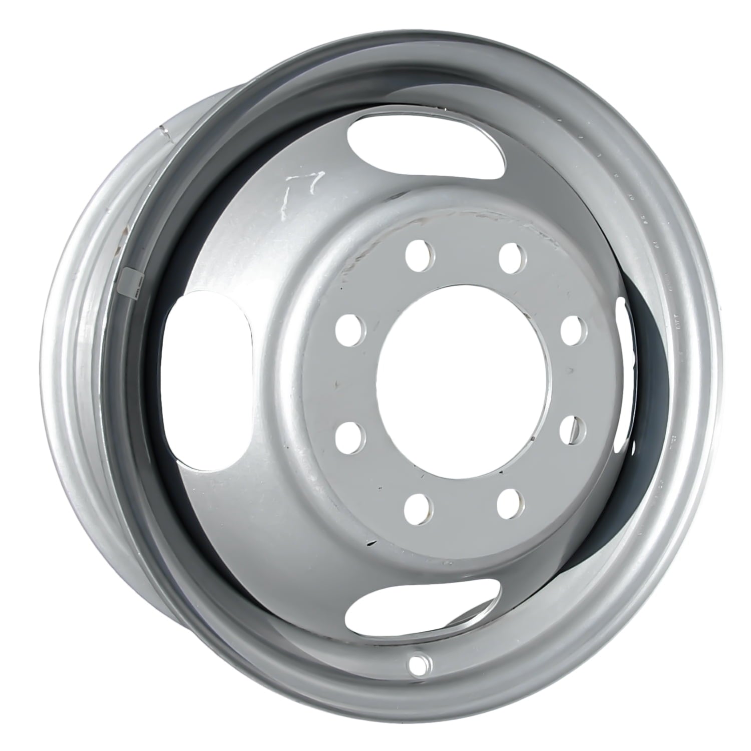 New Aftermarket  Painted Silver Steel Wheel 16 x 6 F2TZ1015C 4 Slot Style fits 1984-1997 Ford F-250