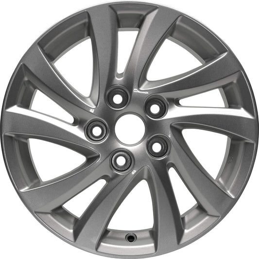 New Aluminum Whee Rim 17 Inch Fits 2011-2013 Mazda 6 17X7.0 5 on 114.3 - 4.5 Inches 10 Spoke