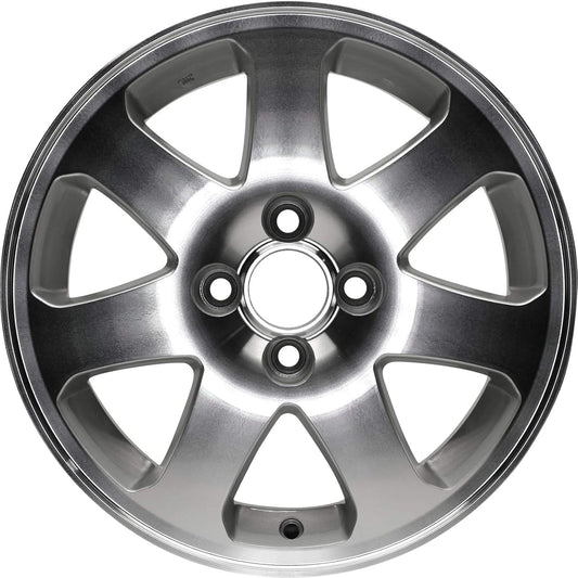 New Aluminum Wheel Rim 15 inch Fits 1999-2005 Honda Civic 4-100mm 7 Spokes