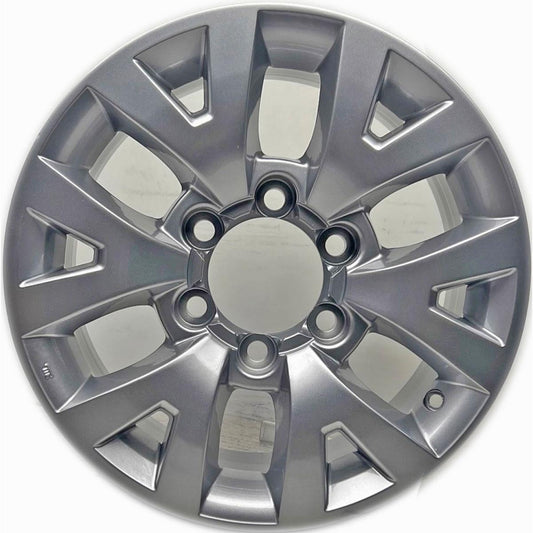 New Aluminum Wheel Rim 16 Inch Fits 2016-2017 Toyota Tacoma 6 Lug 139.7mm 12 Spokes