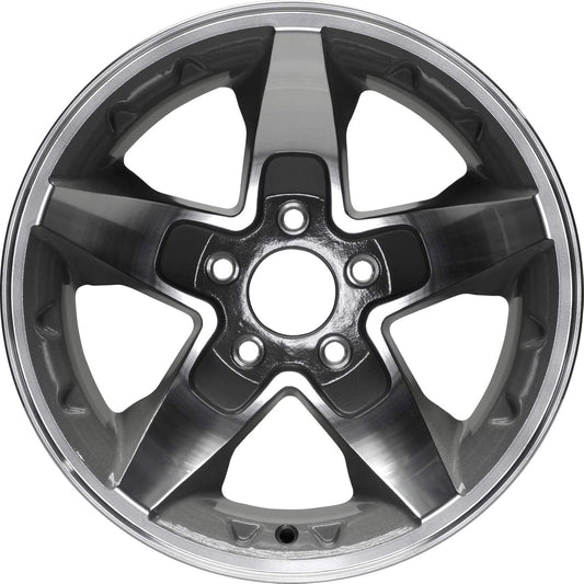 New Aluminum Wheel Rim 16 inch Fits 2001-2005 Chevy Blazer S10 5-120.65mm 5 Spokes
