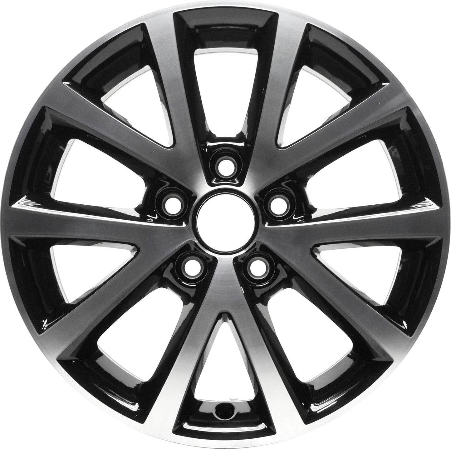 New Aluminum Wheel Rim 16 inch Fits 2010-2016 Volkswagen Jetta 5 Lug 5x112mm 10 Spokes