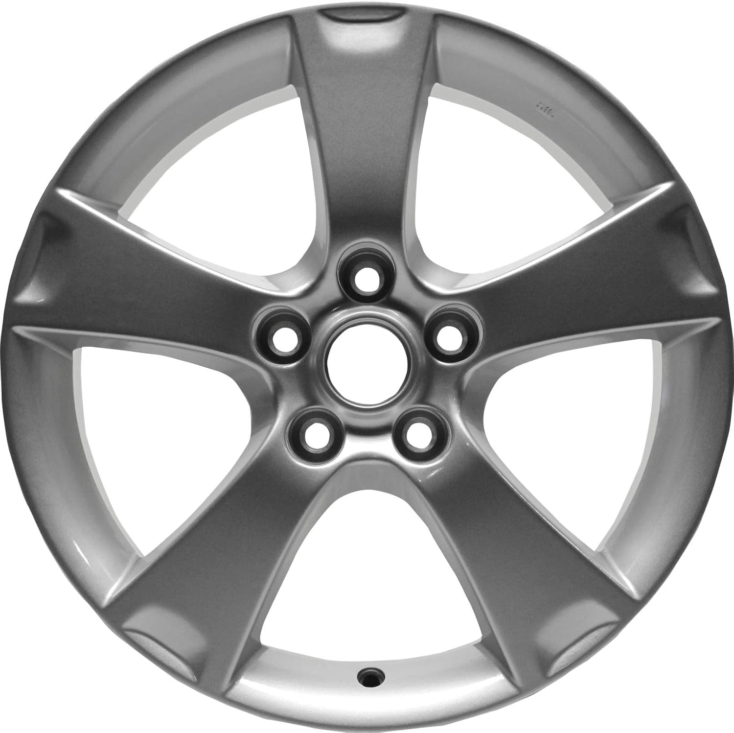 New Aluminum Wheel Rim 17 inch Fits 2004-2006 Mazda 3 17x6.5 5 on 114.3 - 4.5 inches 5 Spoke