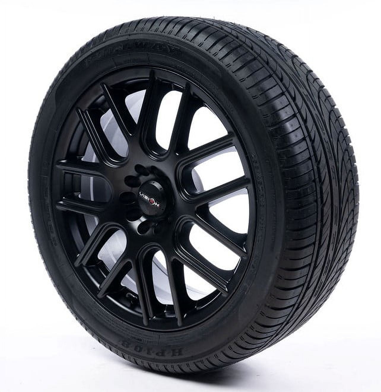 New Fullway HP108 All-Season Tires - 185/60R15 84H Fits: 2011-19 Ford Fiesta SE, 2001-02 Dodge Neon ACR