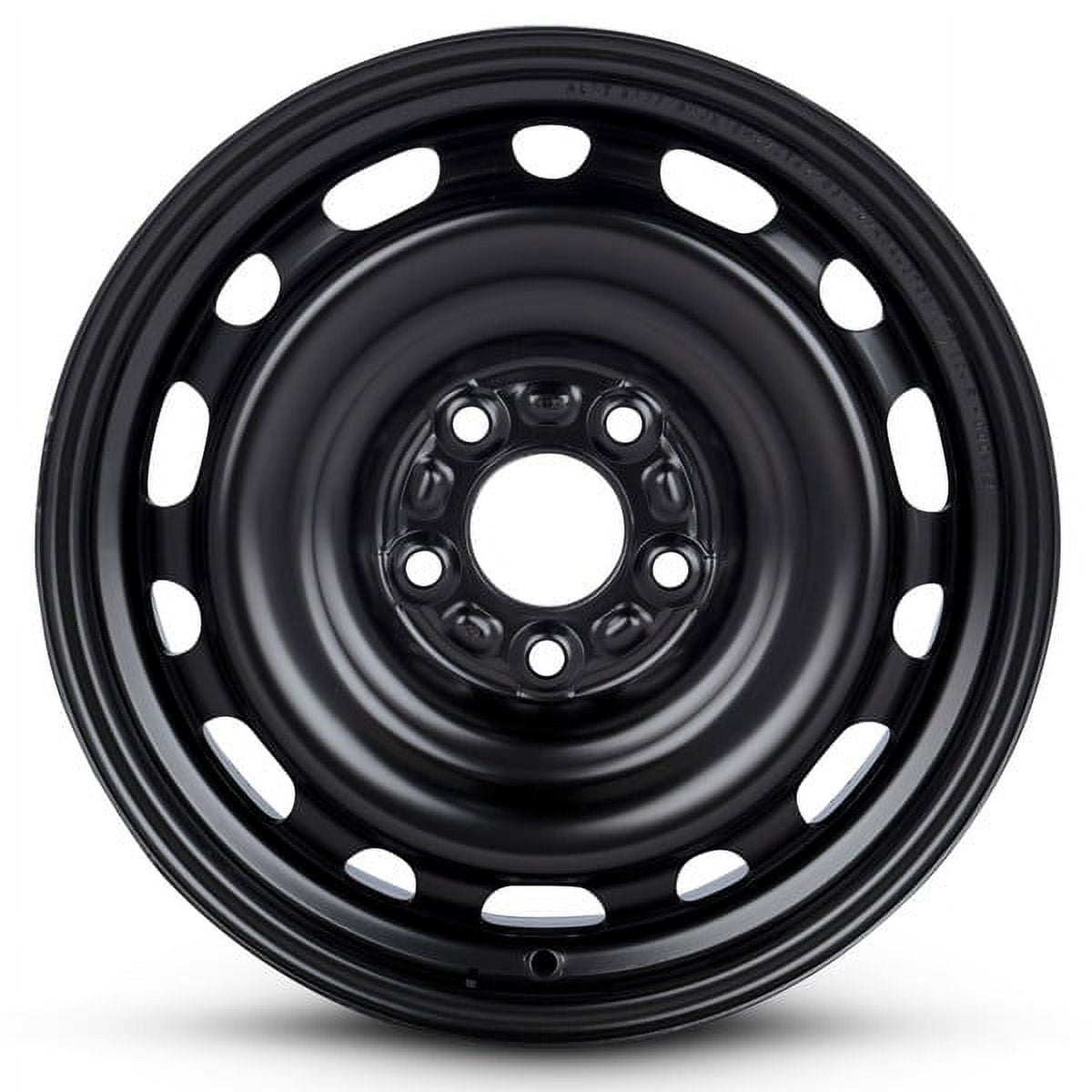 New OEM Replacement Wheel 16x6.5 in for 2007-2014 16x6.5 Dodge Avenger Painted Black 16 inch Aluminum Rim