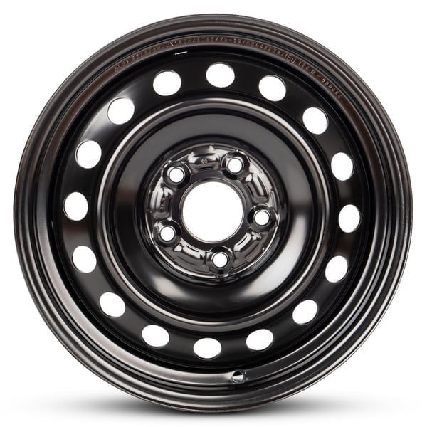 New OEM Replacement Wheel 16x6.5 in for 2011-2012 Mitsubishi Outlander Sport Painted Black 16 inch Steel Rim