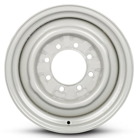 New OEM Replacement Wheel 16x7 in for 2008-2023 Ford E350 Painted Light Gray 16 inch Steel Rim