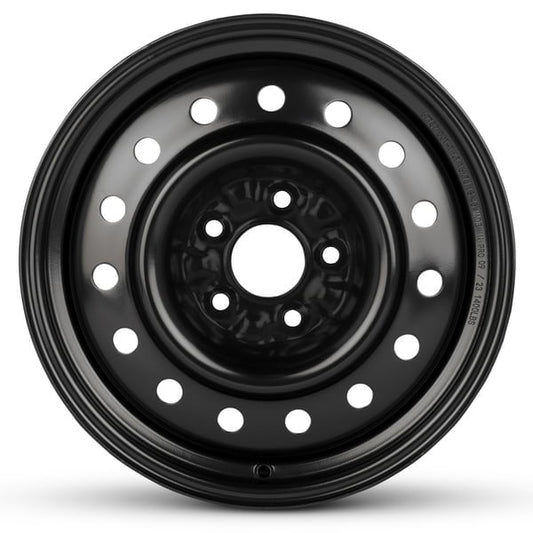 New OEM Replacement Wheel 16x7 in for 2019-2024 Nissan Altima Painted Black 16 inch Steel Rim