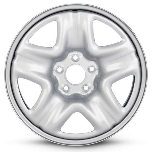 New OEM Replacement Wheel 17x6.5 in for 2007-2011 Honda CR-V Painted Silver 17 inch Steel Rim