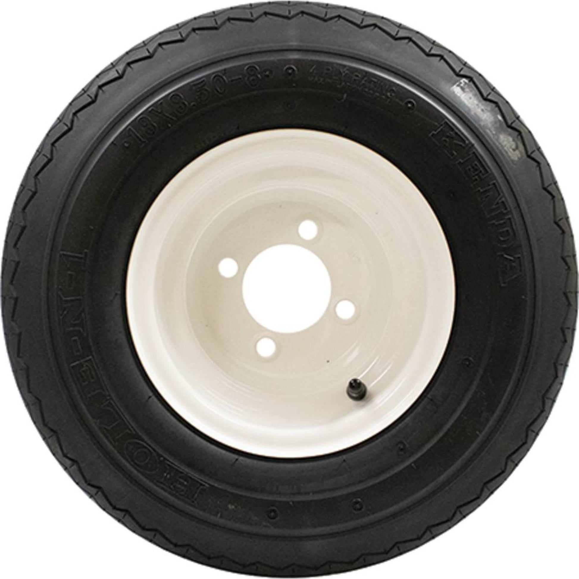 New Stens 160-540 Wheel Assembly 18x8.50-8 For Kenda White Hub Hole-N-One Tread