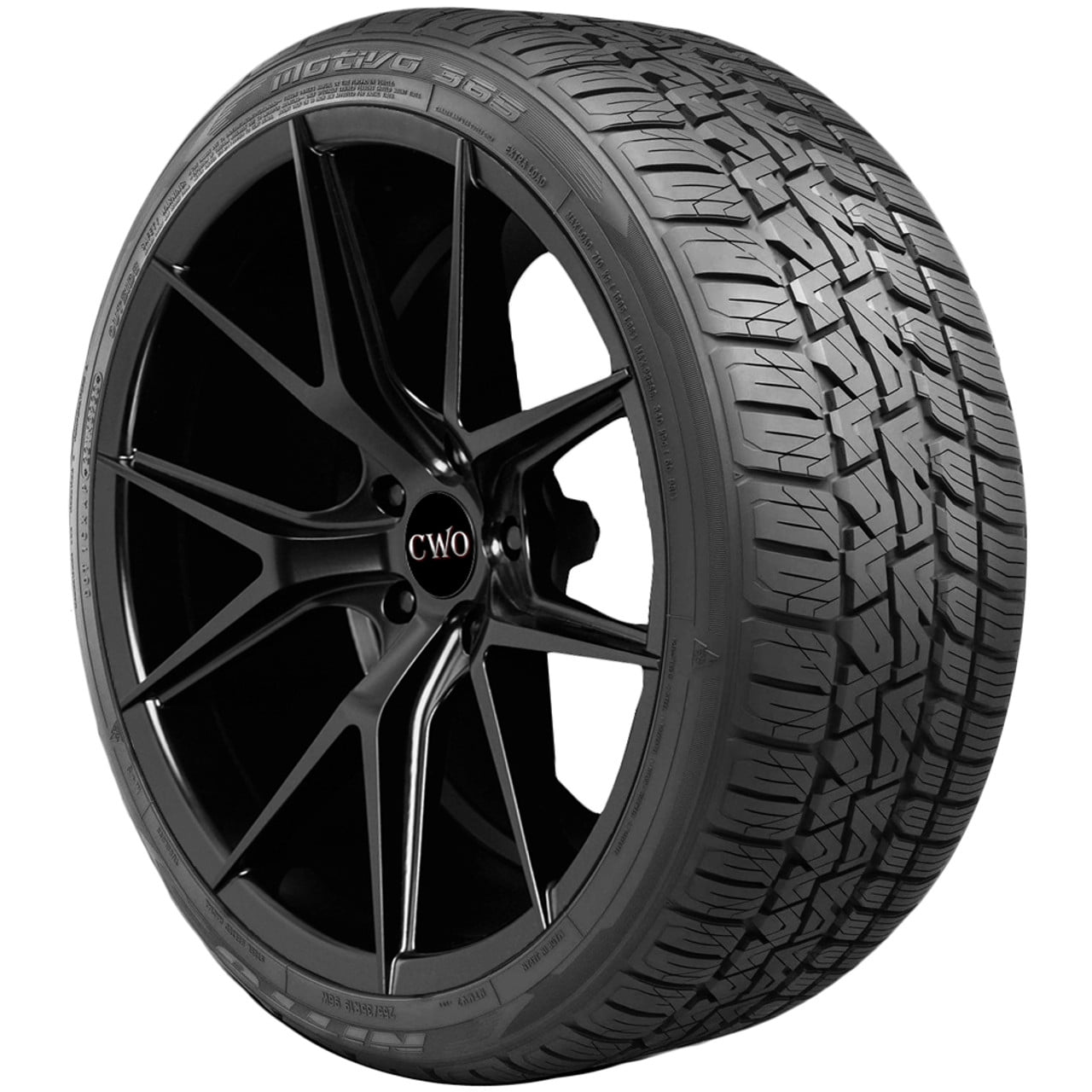 New Tire 255/35R19XL Nitto Motivo 365 96W XL 540 A A All Season Ultra High Performance Tire