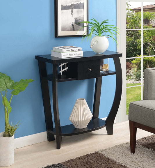 Convenience Concepts Newport Dorchester Console Table, Multiple Finishes