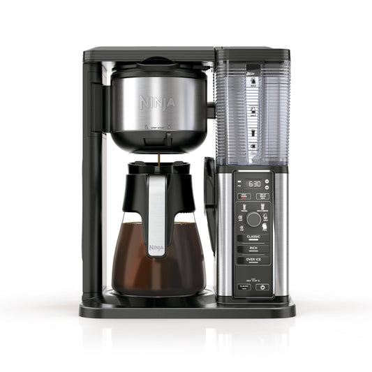 Ninja 10 Cup Drip Coffee Maker, Hot & Iced Coffee, Stainless, Glass Carafe