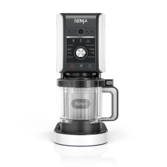 Ninja CREAMi MAX, 9-in-1 Ice Cream & Frozen Treat Maker for Ice Cream, Sorbet, Milkshakes, Frozen Yogurt, & More, XL Capacity, Silver, Includes (2) Family-Sized 24 oz. Tubs