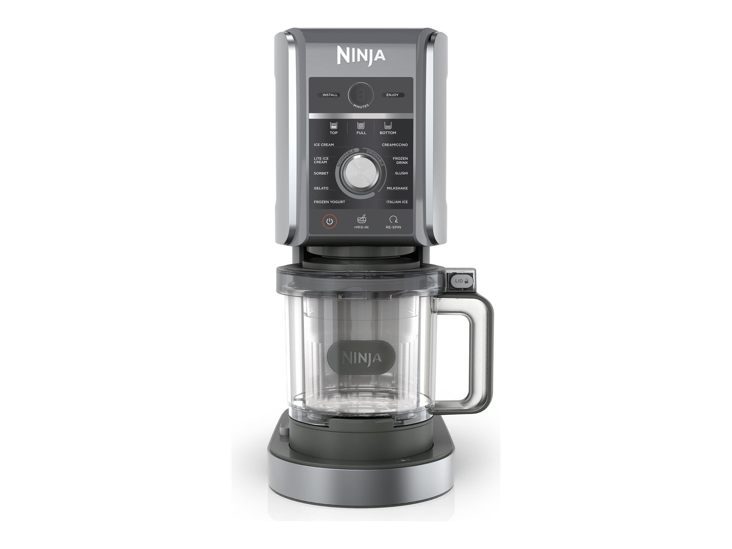 Ninja Creami Deluxe NC501C - Ice cream maker - 24 oz - 800 W - silver