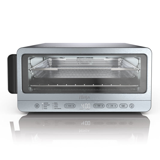 Ninja Flip Toaster Oven & Air Fryer, 8-in-1 Functionality, Flip Up & Away Capability for Storage Space, SP151
