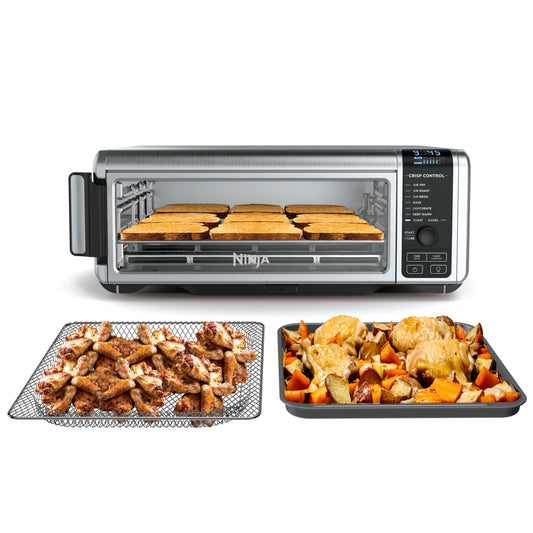 Ninja® SP101 Foodi™ 8-in-1 Digital Air Fry Oven, Flip-Away for Storage, Dehydrate, Keep Warm