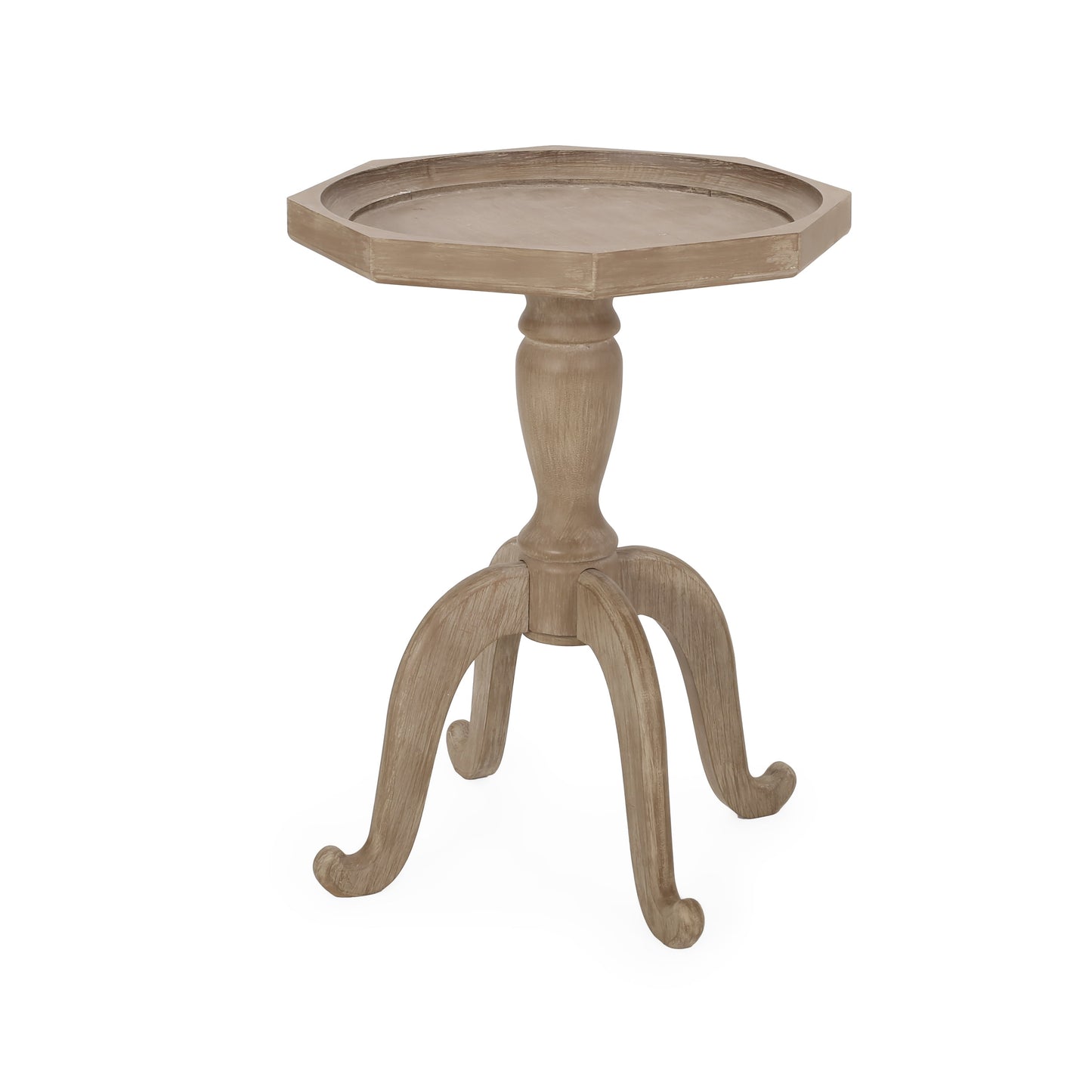 Noble House Noble House Jaanvi Faux Wood Accent Table, Natural