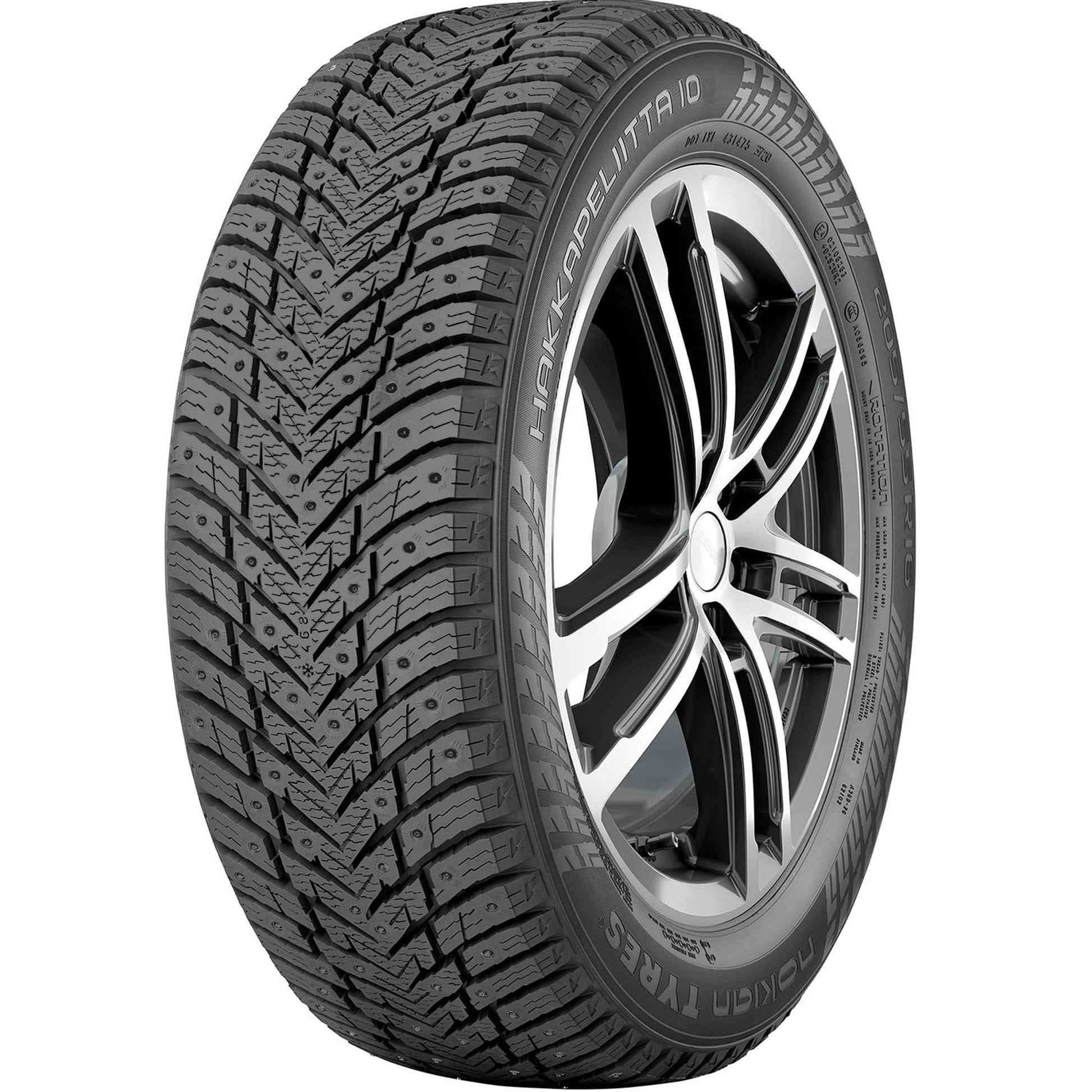 Nokian Hakkapeliitta 10 Winter 195/65R15 95T XL Passenger Tire