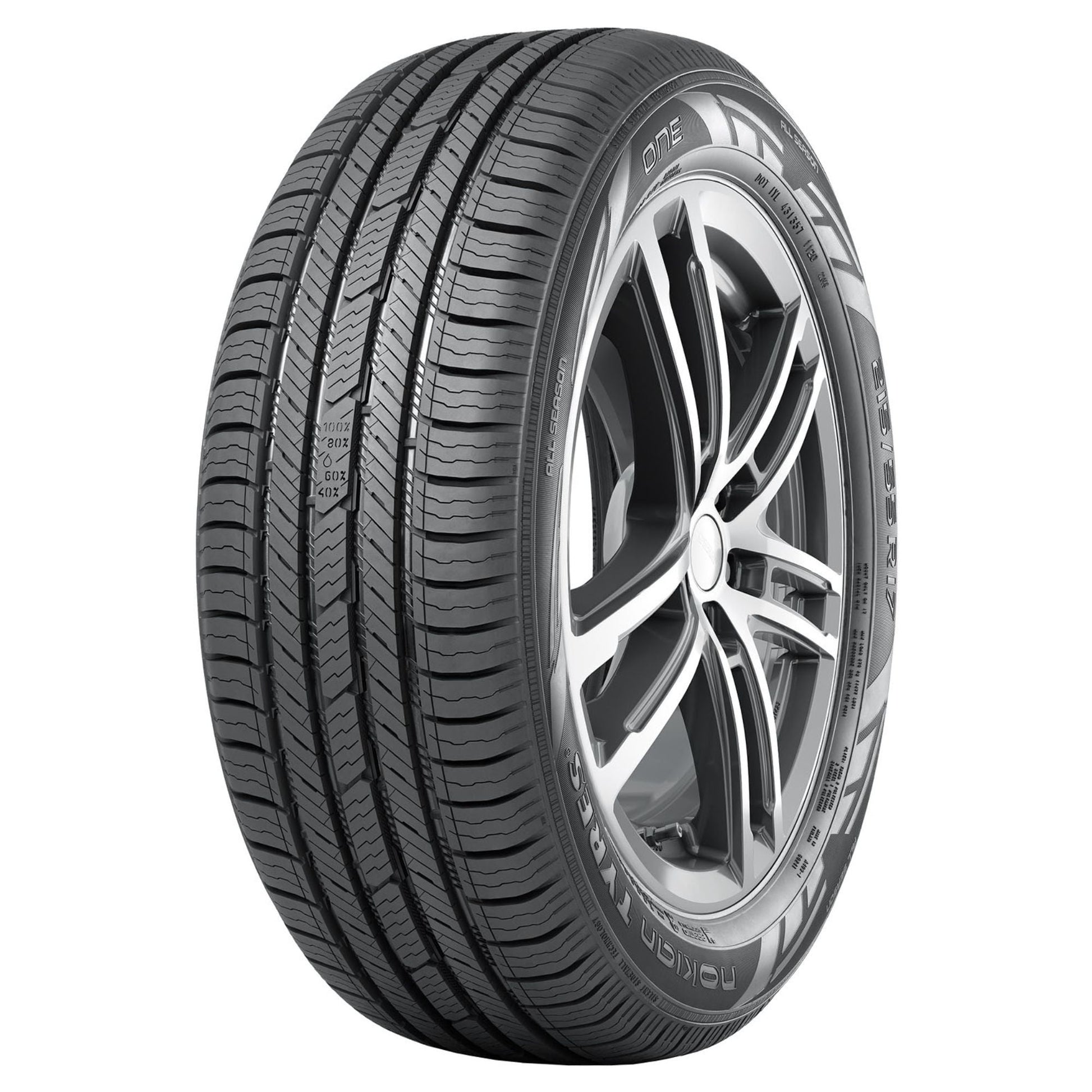 Nokian One All Season 205/55R16 91V Passenger Tire