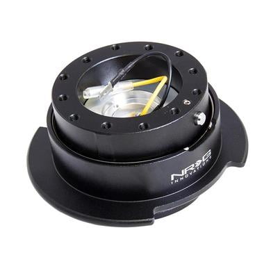Nrg Innovation SRK-250BK, Steering Quick Release Kit 2.5 Black Performance