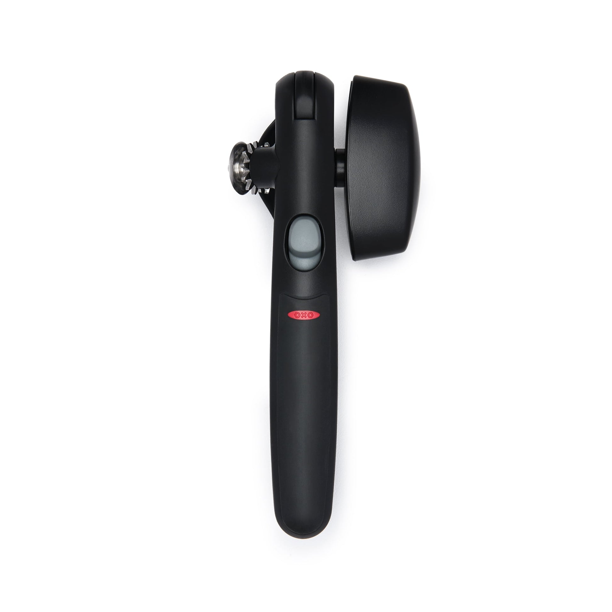 OXO SoftWorks Snap-Lock Can Opener with Easy-Grip Handles and Large Knob for Smooth Turning