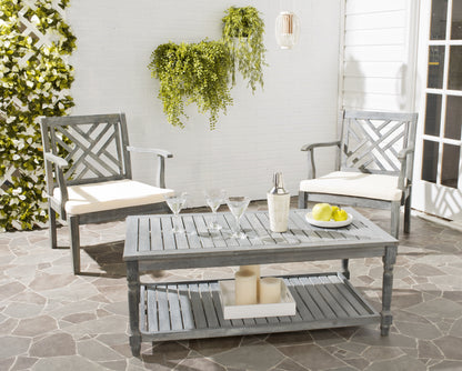 Safavieh Oakley Outdoor Patio Rectangular Coffee Table - Natural