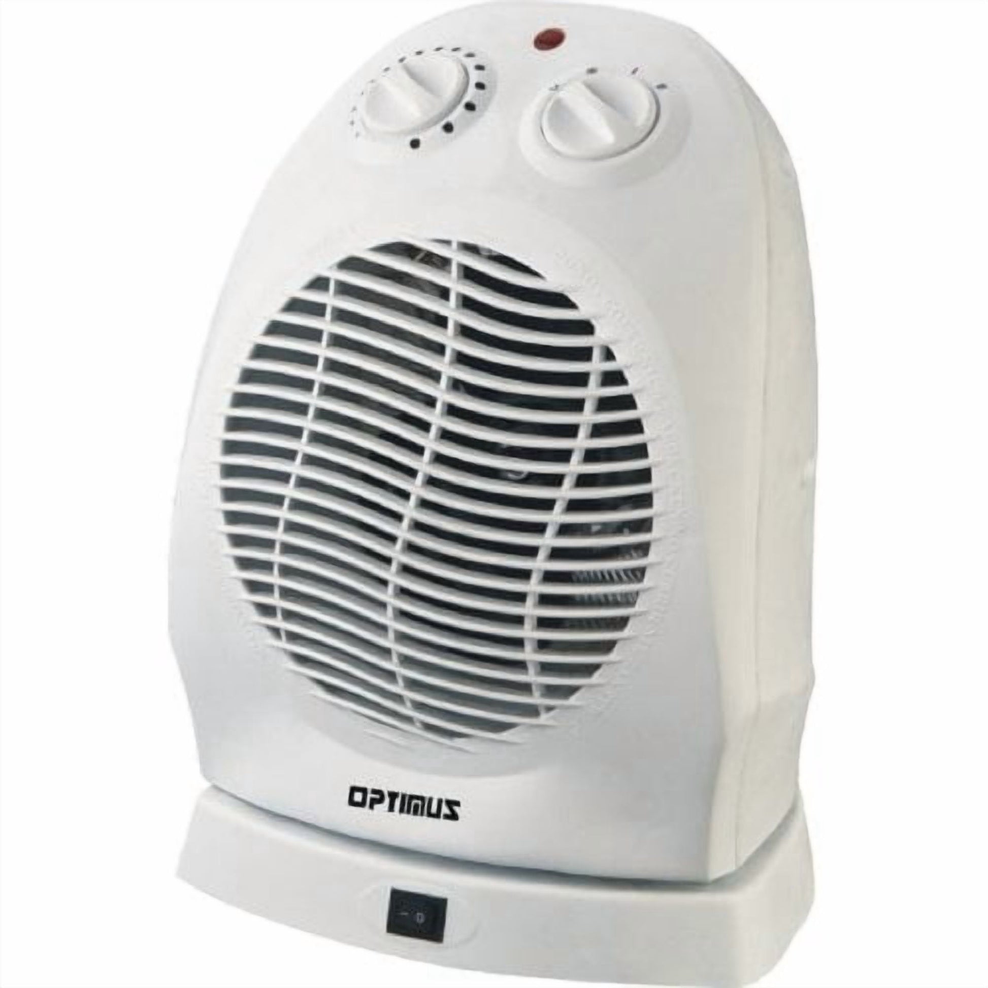 Optimus H-1382 Portable Oscillating Fan Heater with Thermostat