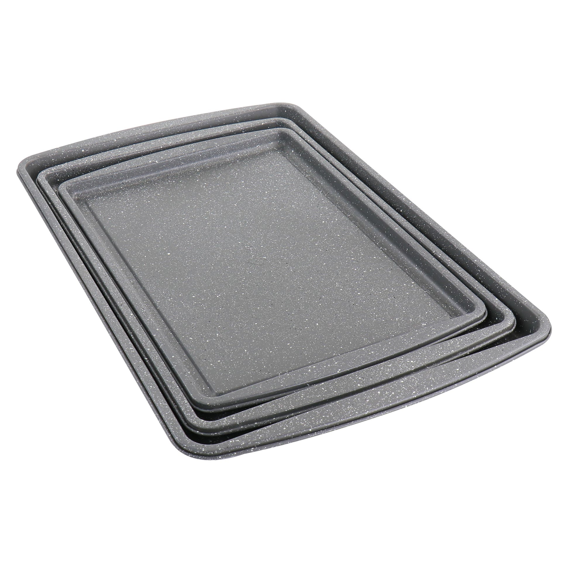 Oster 17" x 12.75" Steel Cookie Sheet, (3 Pieces)