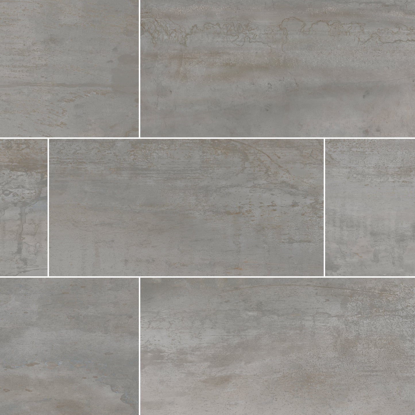Oxide Iron 12 in. X 24 in. Glazed Porcelain Floor and Wall Tile (14 sq. ft. / case)