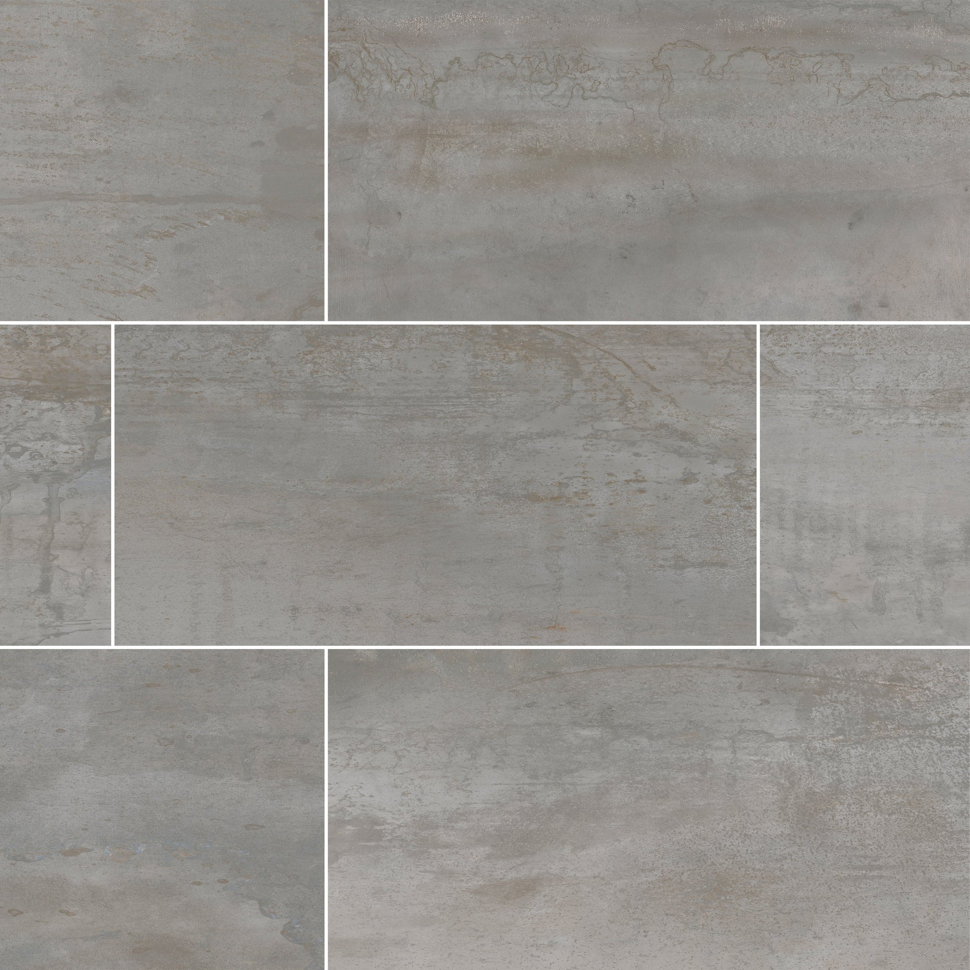Oxide Iron 12 in. X 24 in. Glazed Porcelain Floor and Wall Tile (14 sq. ft. / case)