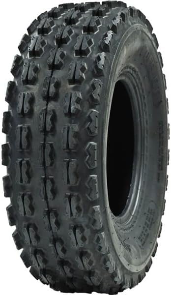 P356 ATV Front Tire 21x7-10 GNCC Holeshot Sport RAZR Style 4-Ply Construction with Non-Directional Tread Pattern for Durability, Grip, and Traction