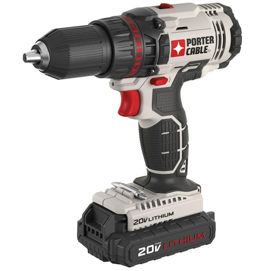 PORTER-CABLE 20V MAX Cordless Drill/Driver, 1/2-Inch, Tool Only PCC601LB