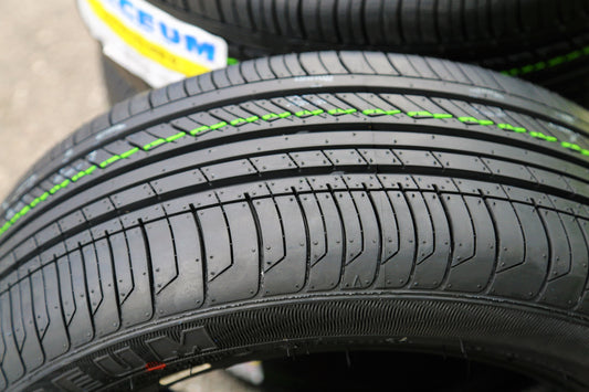 Pair of 2 (TWO) Forceum Ecosa 195/60R16 89V A/S All Season Tires Fits: 2008-14 Scion xD Base