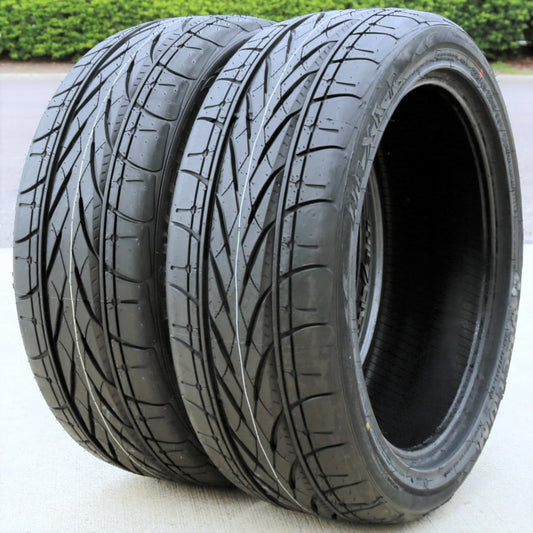 Pair of 2 (TWO) Forceum Hexa-R 225/45R18 ZR 95Y XL A/S High Performance All Season Tires Fits: 2011-15 Chevrolet Cruze LTZ, 2012 Toyota Camry XLE