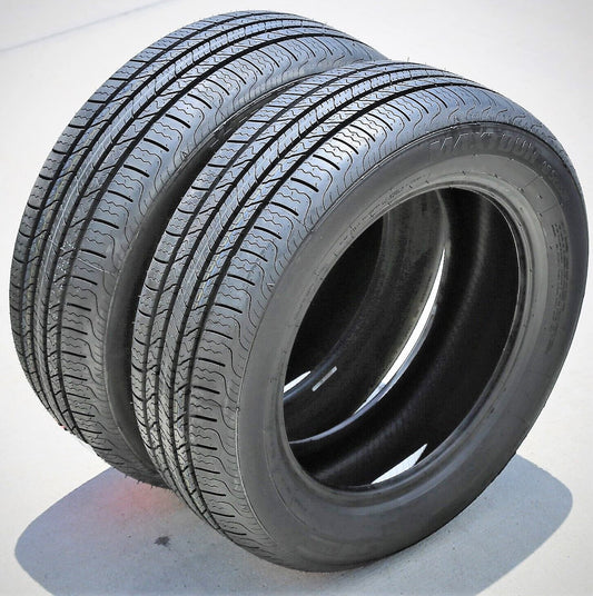 Pair of 2 (TWO) GT Radial Maxtour All Season 195/65R15 91T A/S Tires Fits: 2009-12 Honda Civic Hybrid-L, 2010-11 Toyota Prius Base