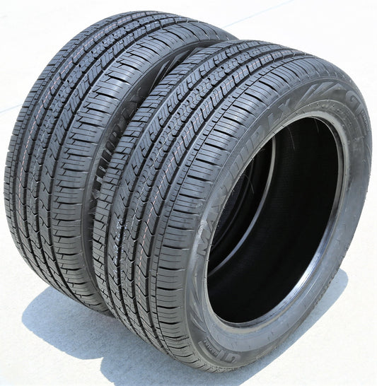 Pair of 2 (TWO) GT Radial Maxtour LX 215/60R16 95V A/S All Season Tires Fits: 2011-15 Chevrolet Cruze LT, 2012 Nissan Altima SL