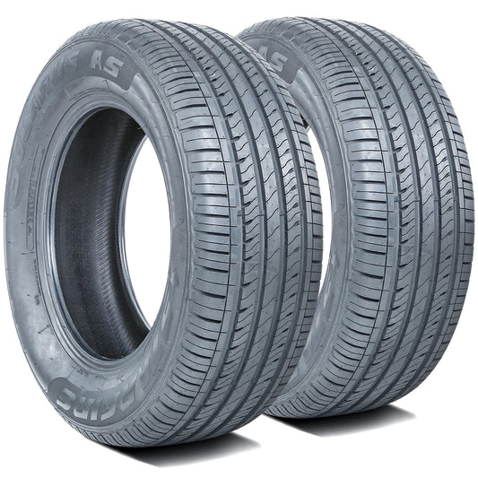 Pair of 2 (TWO) Starfire Solarus AS 185/65R15 88H AS All Season Tires Fits: 2017 Hyundai Accent LE, 2013-14 Honda Fit EV