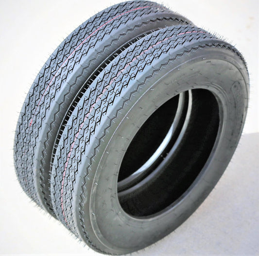 Pair of 2 (TWO) Transeagle TE10 ST 4.8-8 4.80-8 4.80x8 Load C 6 Ply Boat Trailer Tires