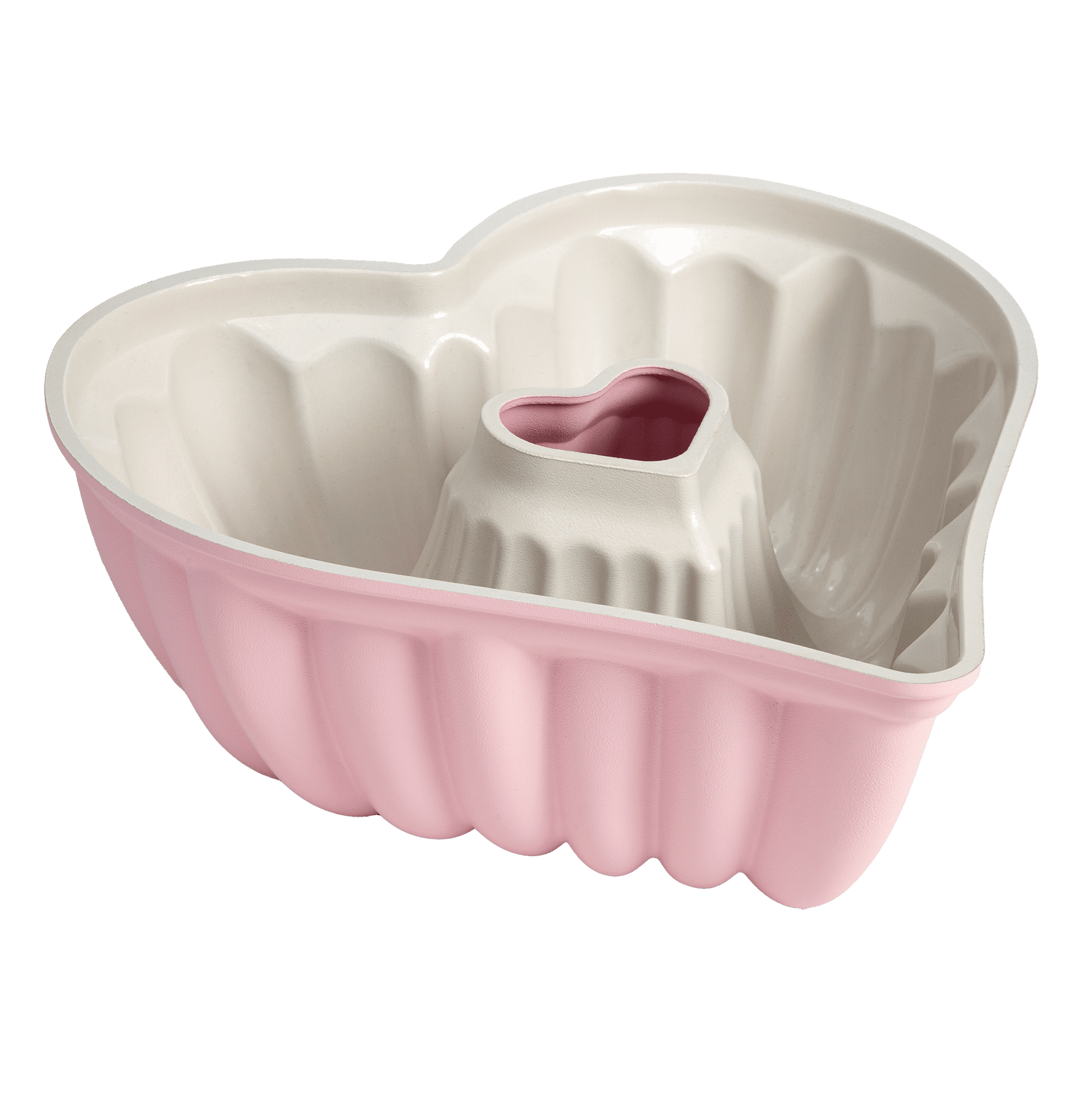 Paris Hilton Heart Shaped Cake Pan, Premium Nonstick, 9.5-inch, Pink