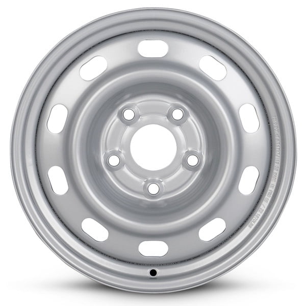 Part Synergy Replacement for 17 Inch Wheel for 2004-2012 Dodge Ram 1500 5 Lug Silver Steel Rim