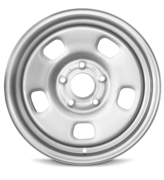 Part Synergy Replacement for 17" Steel Rim for Dodge Ram 1500 2013-2024 17x7 Inch 5 Lug Silver Wheel Rim