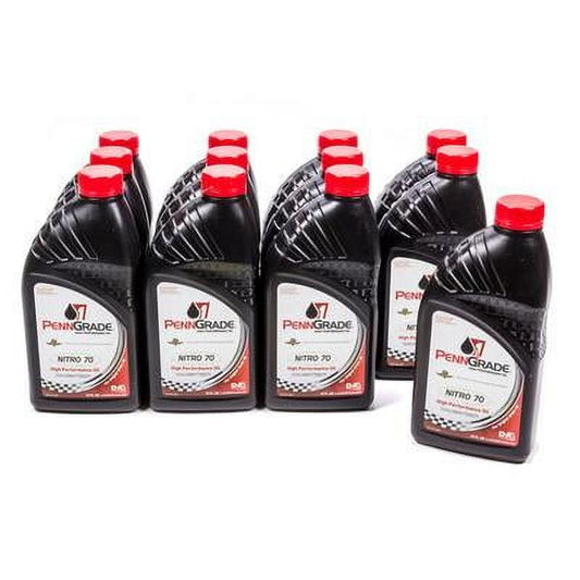 Penngrade Motor Oil 71176, Nitro 70 Racing Oil Case/12-Qt Performance