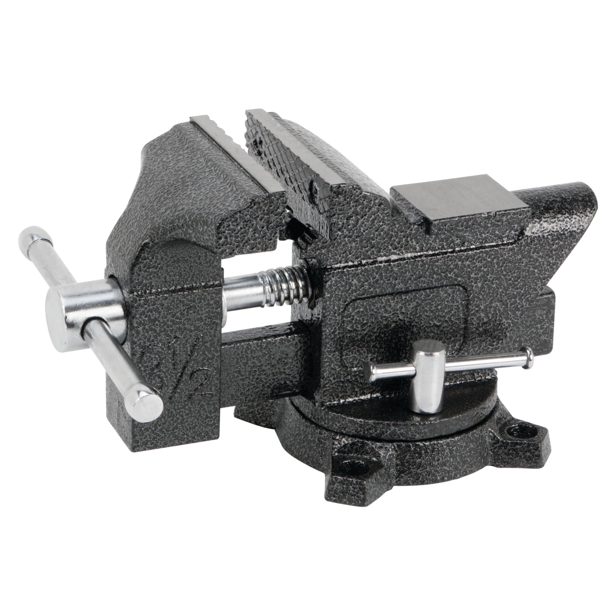 Performance Tool W3905 3-Inch Jaw Opening Bench Vise with 180Âº Swivel Base and Built-in Anvil, Durable Powder Coat Finish and Chrome Plated Hardware