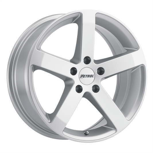Petrol Aluminum Rim P3B 16X7in Gloss Silver Finish, 1670P3B385100S72