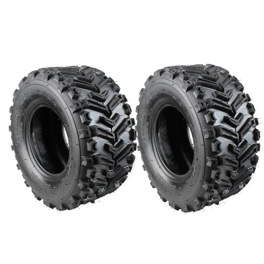 Pinypikaka Pack of 2 16x8-7 ATV Tires, 4PR All Terrain 16x8-7 TL ATV UTV Trail Sand Mud Off-Road Tires, Tubeless, Black