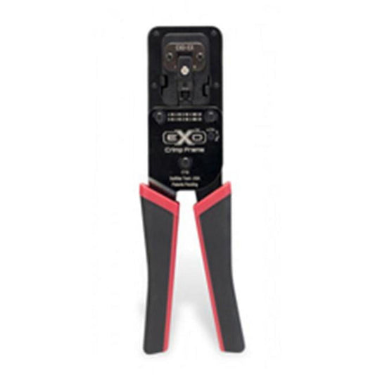 Platinum Tools 100061C EZEX-RJ45 Series EXO RJ45 Connector Crimp Frame with EXO-EX Die