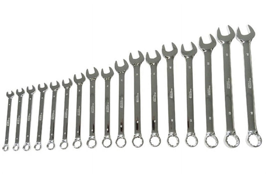 Platinum Tech 99570 17 Pc. Professional Metric Long Pattern Wrench Set PLT-99570